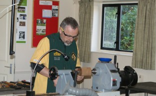 Creating a chucking tenon